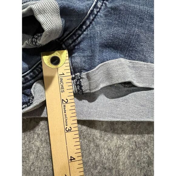 Hollister Distressed Short Shorts Denim Jeans Juniors Womens 7 Waist 28… - Picture 7 of 12